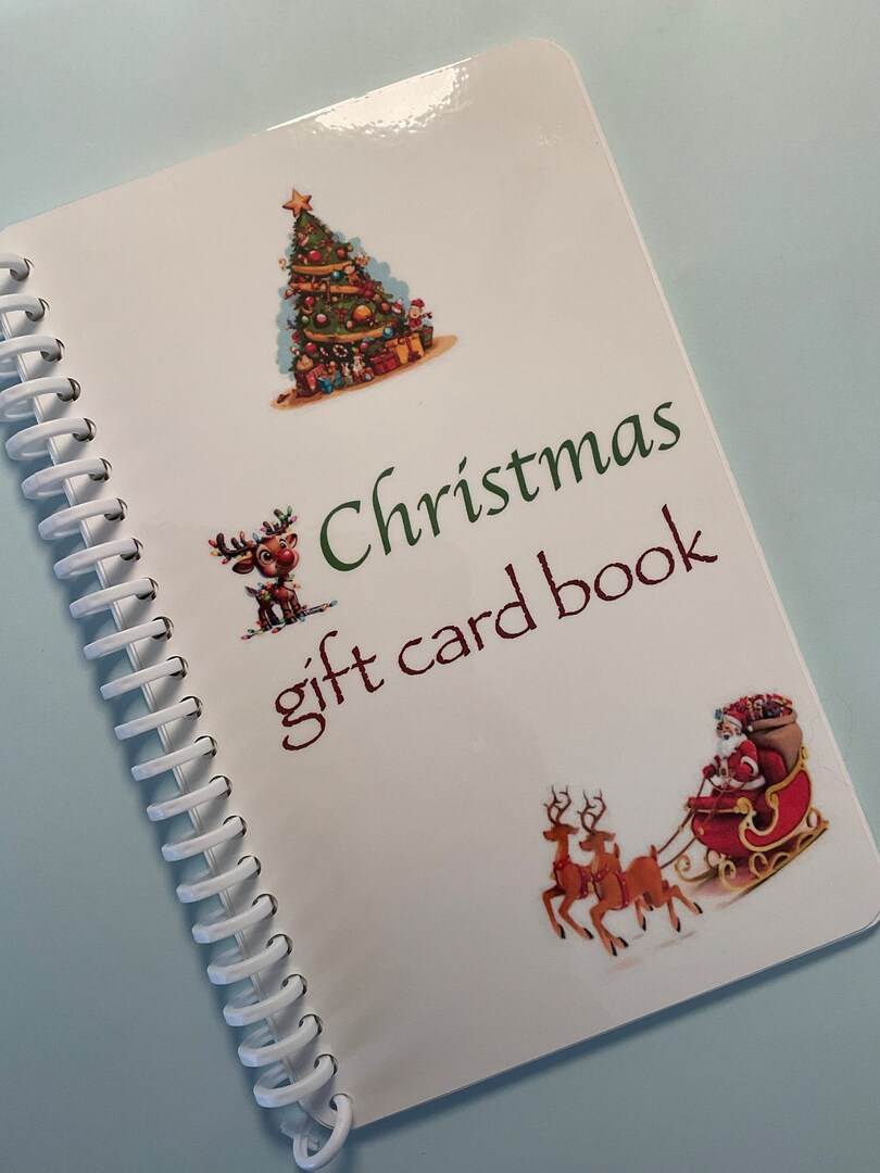 Christmas Gift Card Book | MakerPlace by Michaels Christmas Gift Card Book | MakerPlace by Michaels